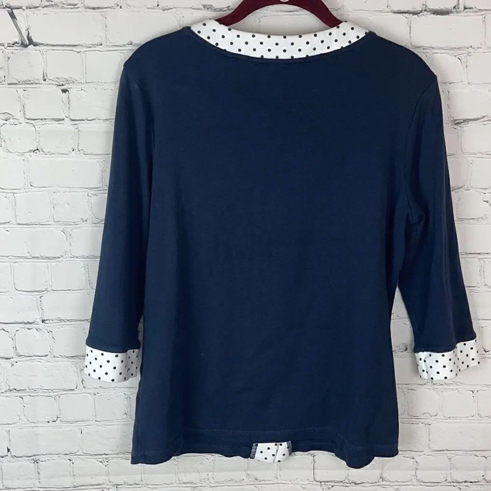 Christopher & Banks Button Up Blouse - Picture 4 of 5